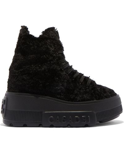 Casadei Nexus Senales Faux Fur - Schwarz