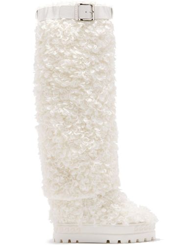 Casadei Yeti Boots - White