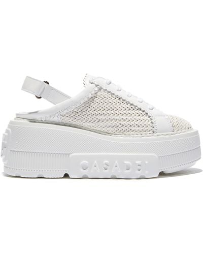 Casadei Nexus Hanoi Slingback Sneakers - Blanc