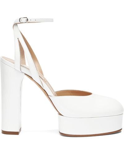 Casadei Betty Sandal Patent Leather - White