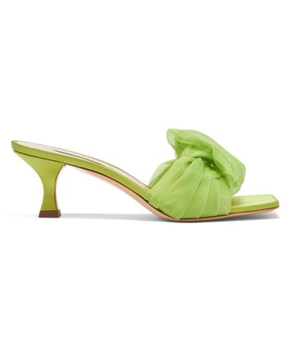 Casadei Shoes > heels > heeled mules - Vert