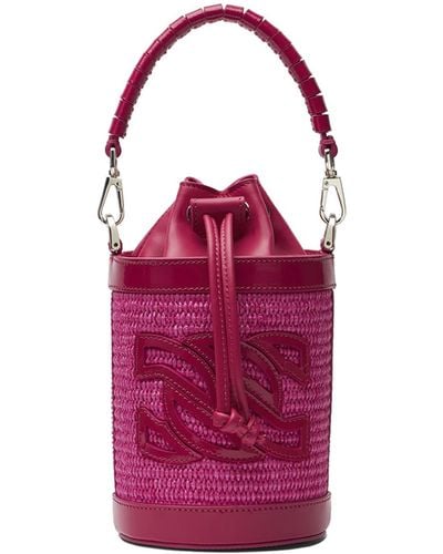 Casadei Beaurivage Lux Bucket Bag - Rosso