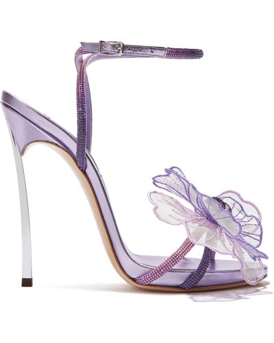 Casadei Blade Belle Epoque Sandals - Purple