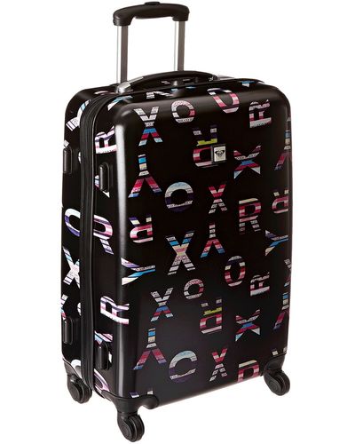 Roxy Hard Case Check In Luggage - Black