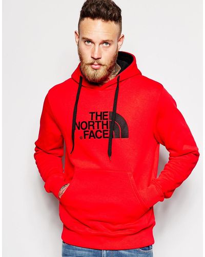 The North Face Hoodie With Tnf Logo - Red