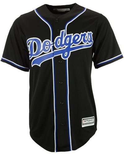 Majestic Men's Los Angeles Dodgers Replica Jersey - Black