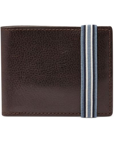 Fossil Aric Bifold Wallet - Blue