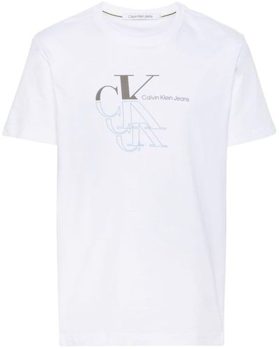 Calvin Klein Calvin klein t-shirt con stampa - Bianco