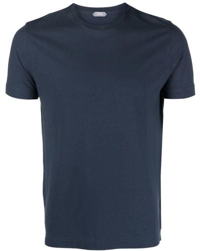 Zanone T-shirt girocollo - Blu