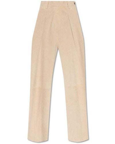 Forte Forte Suede Pants - White