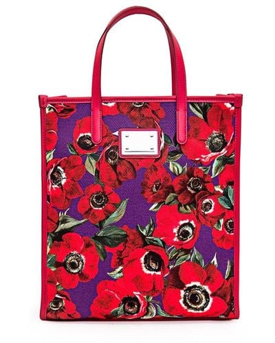 Dolce & Gabbana Dg Shopping Bag - Red