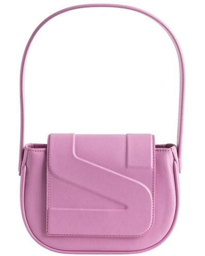 Yuzefi Koko Foldover Top Shoulder Bag - Pink
