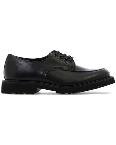 Tricker's Kilsby Lace Up Derby Shoes - Black