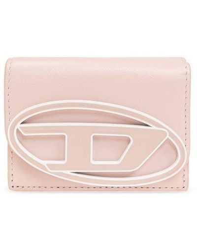 DIESEL '1dr Tri Fold Xs' Wallet, - Pink