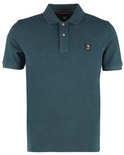 Parajumpers Cotton-Piqué Polo Shirt - Green