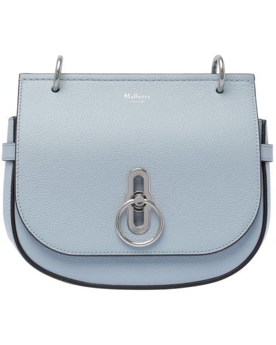 Mulberry Amberley Logo Detailed Small Shoulder Bag - Blue