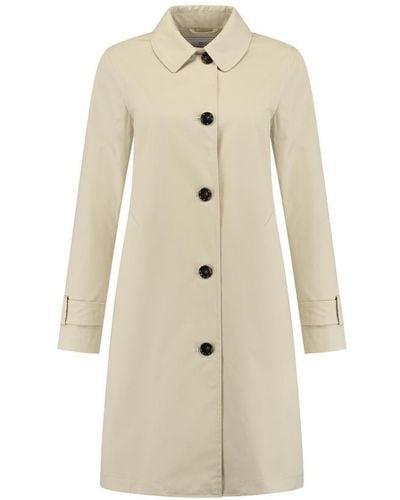 Woolrich Havice Single-breasted Trench Coat - Natural