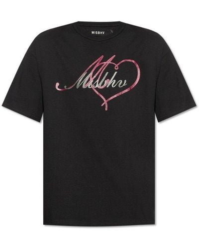MISBHV 'i Love' T-shirt, - Black