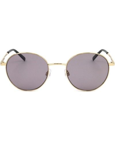 M Missoni Round Frame Sunglasses - Metallic