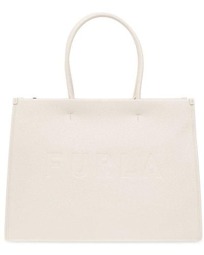 Furla ‘Opportunity Large’ Shopper Bag - Natural