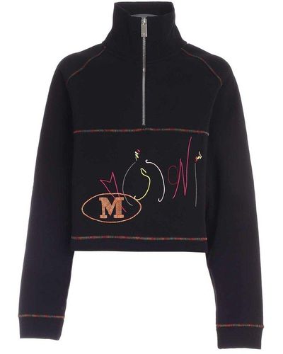 M Missoni Boxy Sweatshirt - Black