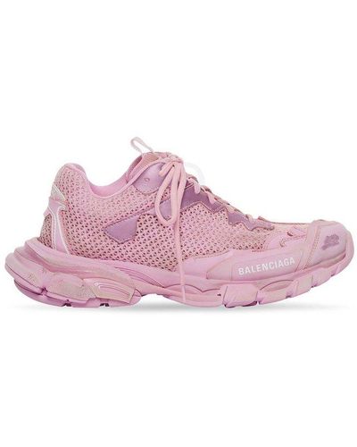 Balenciaga Track 3 Sneakers - Pink