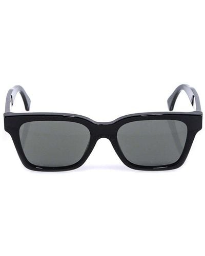 Retrosuperfuture America Rectangular Frame Sunglasses - Black