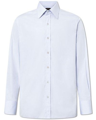 Tom Ford Cotton Shirt, - White