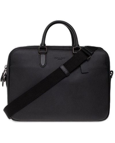 COACH 'gotham' Leather Briefcase - Black