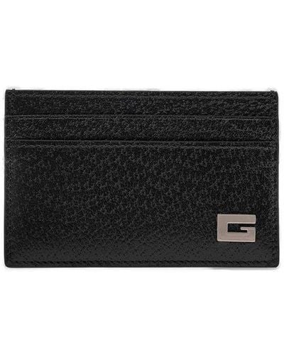 Gucci Leather Card Case - Black