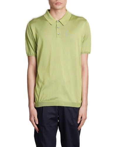 Roberto Collina Short-sleeve Polo Shirt - Green