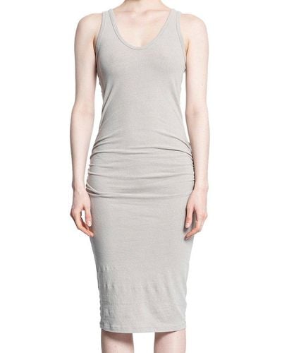 James Perse Skinny Sleeveless Tank Dress - Grey