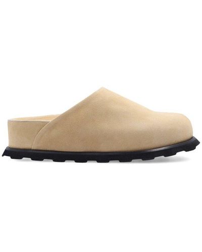 Proenza Schouler Forma Slip-on Slides - Brown