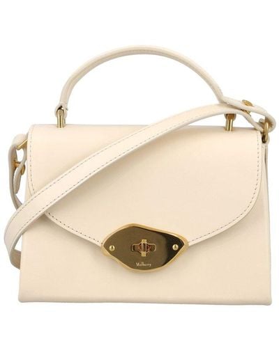 Mulberry Small Lana Foldover-top Tote Bag - Natural