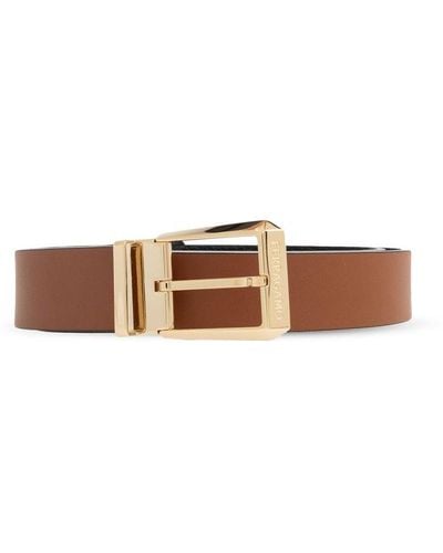 Ferragamo Double-sided Belt, - Brown