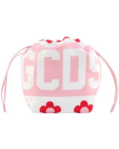 Gcds Daisy Logo Band Pouch - Pink