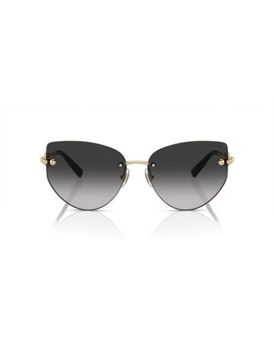 Tiffany & Co. Cat-eye Frame Sunglassestf 3096 - Black