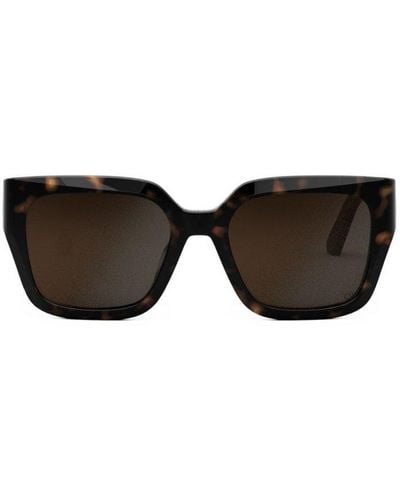 Dior Square-frame Sunglasses - Brown
