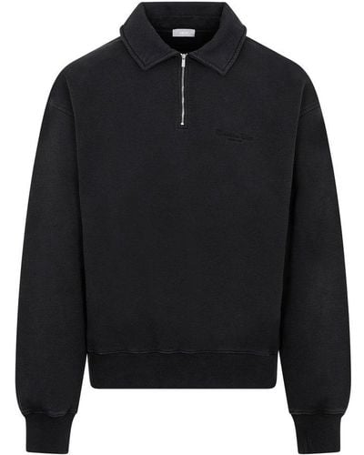 Dior Half-zip Sweatshirt - Black