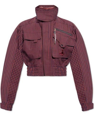 Vivienne Westwood 'memphis' Checked Jacket, - Red