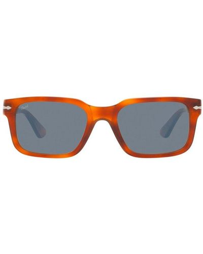 Persol Rectangle Frame Sunglasses - Orange