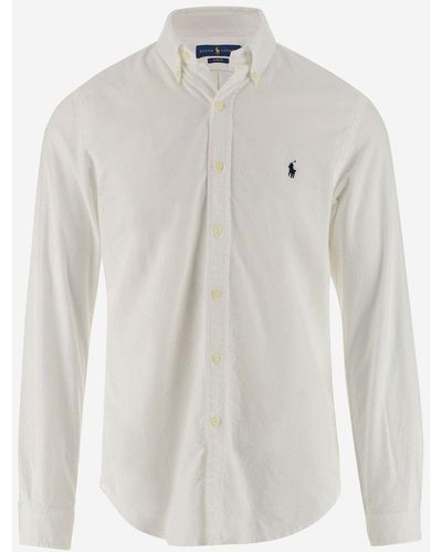 Polo Ralph Lauren Oxford Slim-fit Shirt - White
