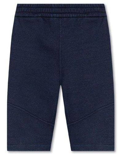 Fendi Shorts With Logo - Blue