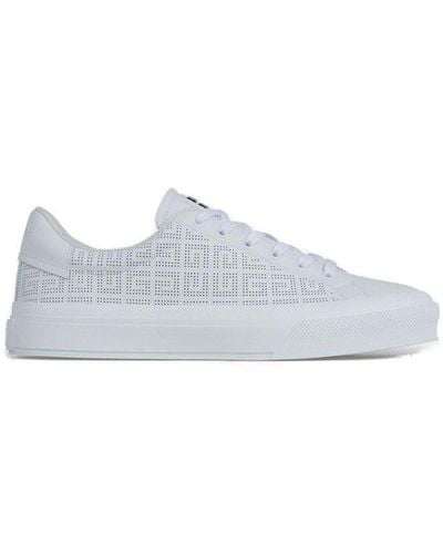 Givenchy City 4g Lace-up Trainers - White