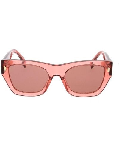 Fendi Square Frame Sunglasses - Pink