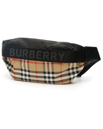 Burberry Checked Sonny Beltbag - Brown