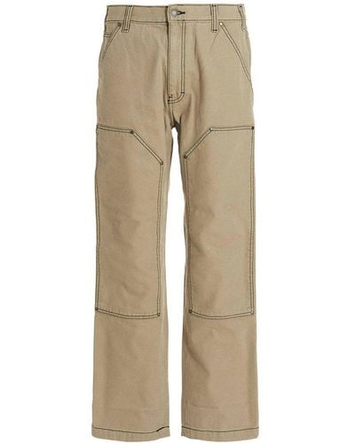 Dickies Straight Leg Utility Trousers - Natural