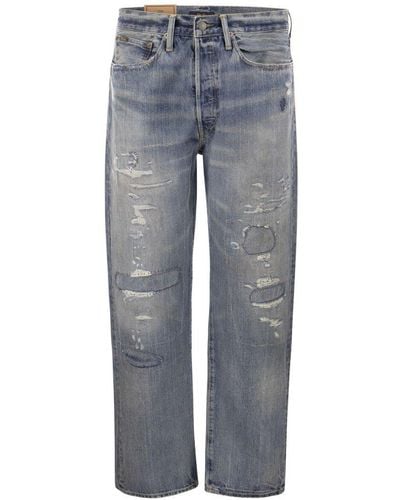Polo Ralph Lauren Classic-Fit Vintage Jeans - Blue