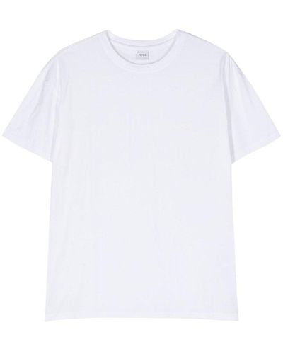 Aspesi Short-sleeved Crewneck T-shirt - White