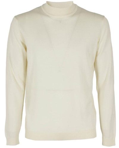 Roberto Collina Long-sleeve Sweatshirt - White